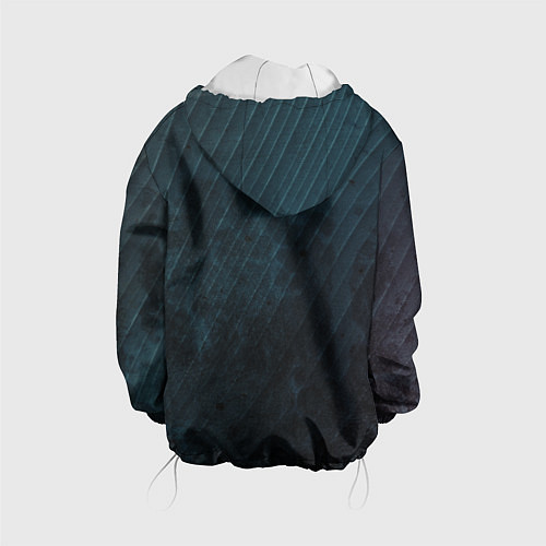 Детская куртка Dark Texture / 3D-Белый – фото 2