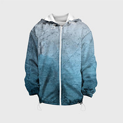 Куртка с капюшоном детская Blue Glass, цвет: 3D-белый