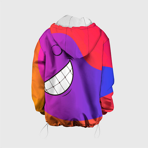 Детская куртка Градиент призрак / 3D-Белый – фото 2