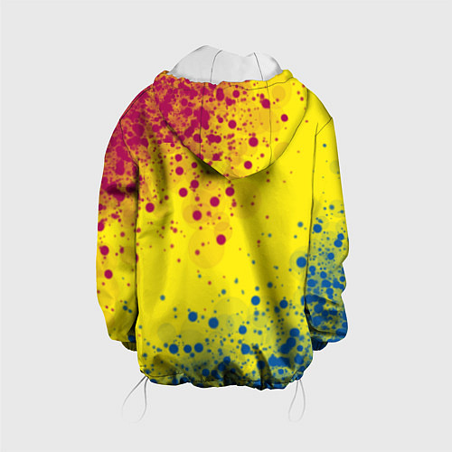 Детская куртка Barcelona Барселона / 3D-Белый – фото 2