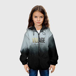 Куртка с капюшоном детская Resident Evil Village, цвет: 3D-черный — фото 2