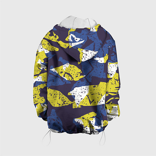 Детская куртка Пятна / 3D-Белый – фото 2