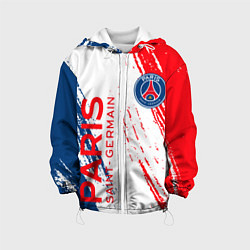 Куртка с капюшоном детская ФК ПСЖ FC PSG PARIS SG, цвет: 3D-белый