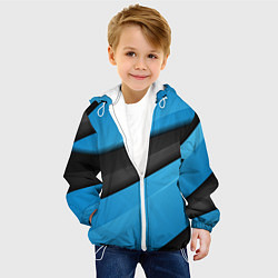 Куртка с капюшоном детская Blue Sport Style, цвет: 3D-белый — фото 2