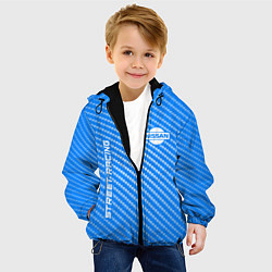 Куртка с капюшоном детская Ниссан - Pro Racing, цвет: 3D-черный — фото 2