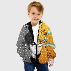 Куртка с капюшоном детская ПУТЬ ЗЕНИЦУ КЛИНОК, цвет: 3D-черный — фото 2