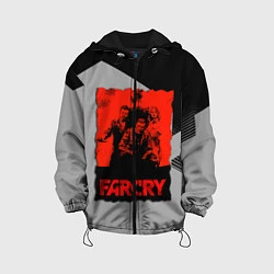 Куртка с капюшоном детская FARCRY, цвет: 3D-черный