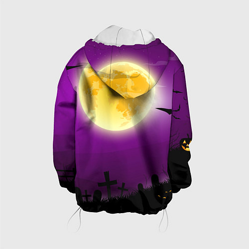 Детская куртка Dying light зомби / 3D-Белый – фото 2