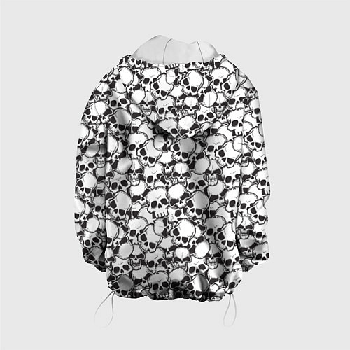 Детская куртка Черепа / 3D-Белый – фото 2