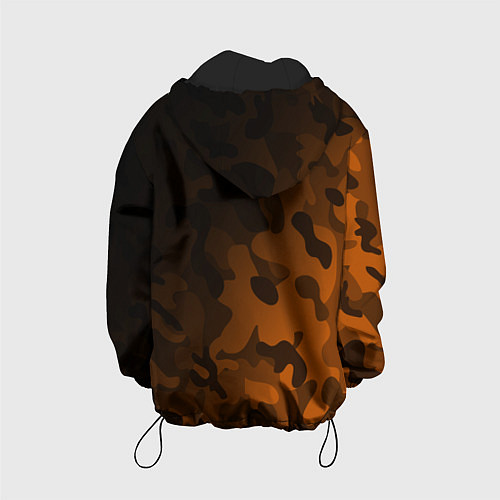 Детская куртка KTM КТМ CAMO RACING / 3D-Черный – фото 2