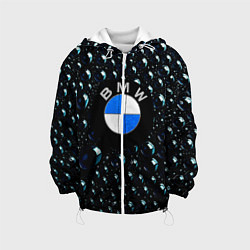 Куртка с капюшоном детская BMW Collection Storm, цвет: 3D-белый