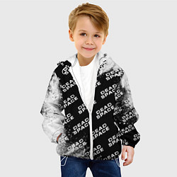 Куртка с капюшоном детская Dead Space - Exposion Pattern, цвет: 3D-белый — фото 2