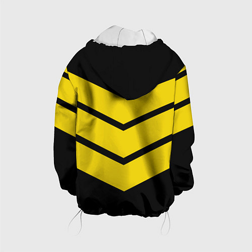 Детская куртка Три полоски / 3D-Белый – фото 2