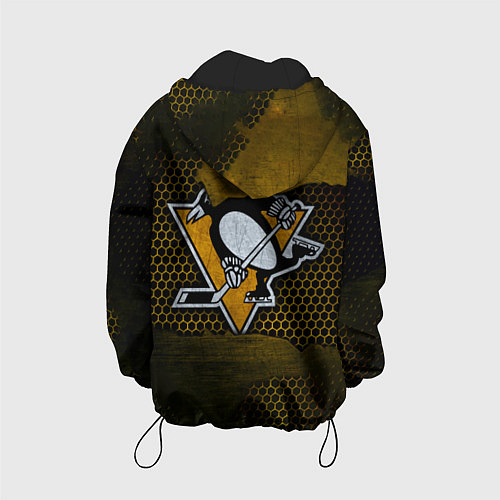 Детская куртка Pittsburgh Penguins на спине / 3D-Черный – фото 2