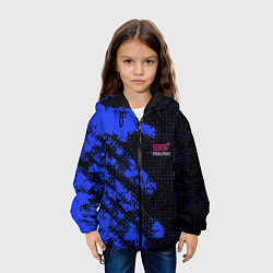 Куртка с капюшоном детская SUBARU STI СУБАРИСТ, цвет: 3D-черный — фото 2