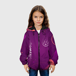 Куртка с капюшоном детская Volksvasen, цвет: 3D-черный — фото 2