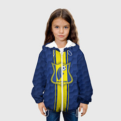 Куртка с капюшоном детская ФК Ростов, цвет: 3D-белый — фото 2