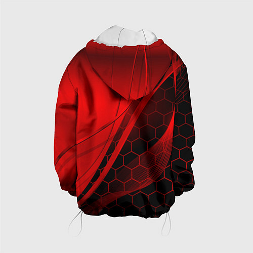 Детская куртка LEXUS RED GEOMETRY ЛЕКСУС / 3D-Белый – фото 2