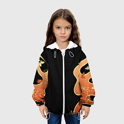 Куртка с капюшоном детская КАДЗУХА ПАТТЕРН, цвет: 3D-белый — фото 2