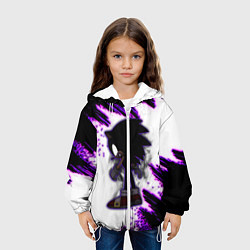 Куртка с капюшоном детская SONIC DARK СОНИК, цвет: 3D-белый — фото 2
