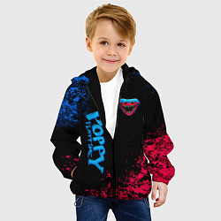 Куртка с капюшоном детская Poppy Playtime, цвет: 3D-черный — фото 2