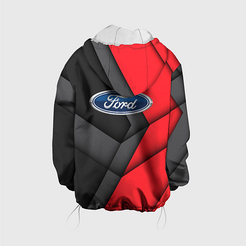 Детская куртка ST FORD спина / 3D-Белый – фото 2