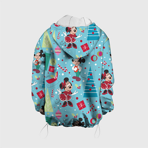 Детская куртка Mickey and Minnie pattern / 3D-Белый – фото 2
