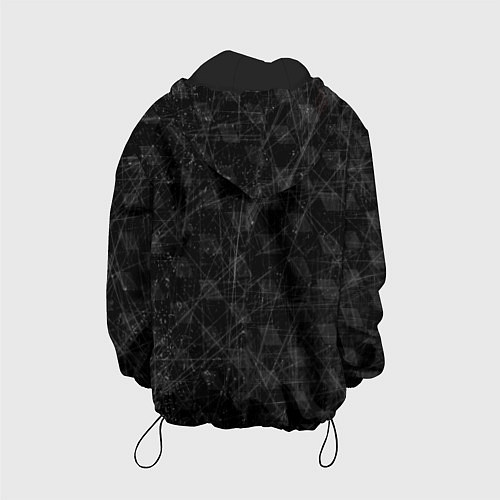 Детская куртка ЦСКА Москва black theme / 3D-Черный – фото 2
