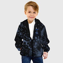 Куртка с капюшоном детская ТОТТЕНХЭМ - Частицы, цвет: 3D-черный — фото 2