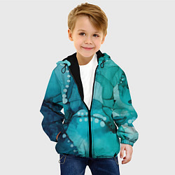 Куртка с капюшоном детская Глюки водолаза, цвет: 3D-черный — фото 2
