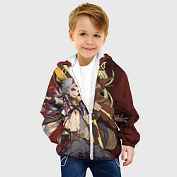 Куртка с капюшоном детская ДЕМОН АРАТАКИ ИТТО, цвет: 3D-белый — фото 2