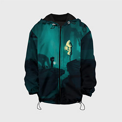 Куртка с капюшоном детская Limbo x Little Nightmares, цвет: 3D-черный