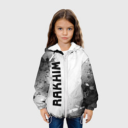 Куртка с капюшоном детская Rakhim - Брызги, цвет: 3D-белый — фото 2
