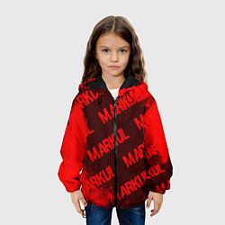 Куртка с капюшоном детская Markul - Краска, цвет: 3D-черный — фото 2