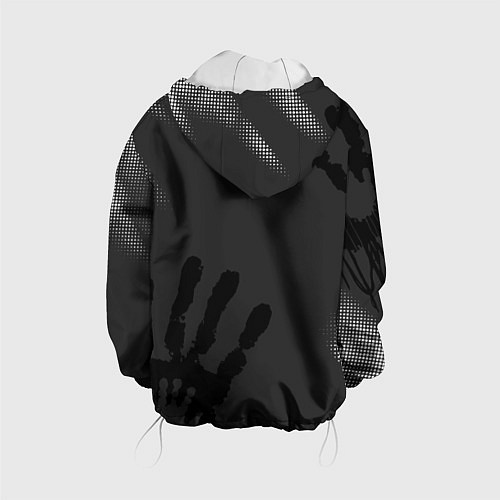 Детская куртка Death Stranding отпечаток руки / 3D-Белый – фото 2