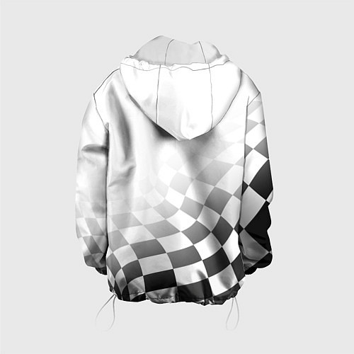 Детская куртка MERCEDES, МЕРСЕДЕС СПОРТ, ФИНИШНЫЙ ФЛАГ, ФОРМУЛА 1 / 3D-Белый – фото 2