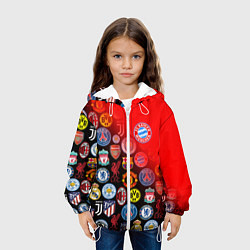Куртка с капюшоном детская BAYERN MUNCHEN BEST FC SPORT, цвет: 3D-белый — фото 2