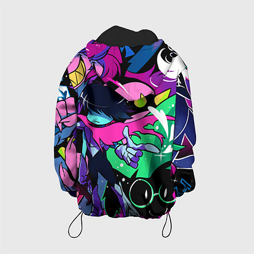 Детская куртка Deltarune Дельта Руна / 3D-Черный – фото 2