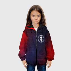 Куртка с капюшоном детская ВЕДЬМАК 3 Глитч, цвет: 3D-черный — фото 2