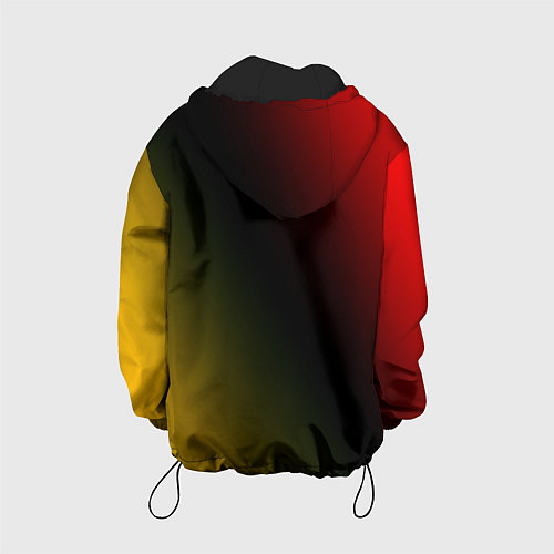 Детская куртка THE WITCHER 3 - Градиент / 3D-Черный – фото 2