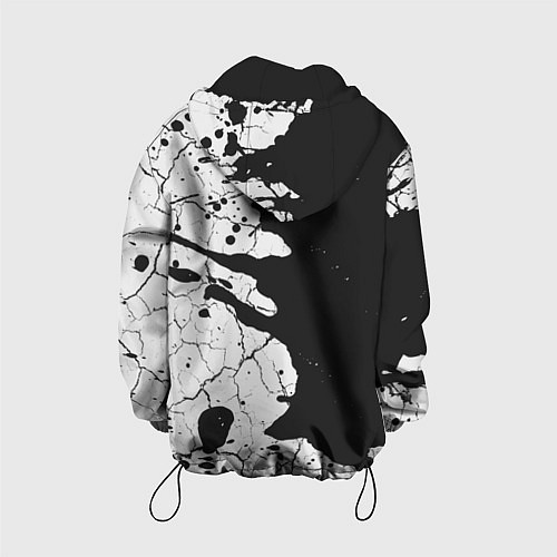 Детская куртка BORUSSIA Краски Вертикально / 3D-Черный – фото 2