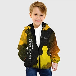 Куртка с капюшоном детская JAGUAR Autosport Графика, цвет: 3D-черный — фото 2