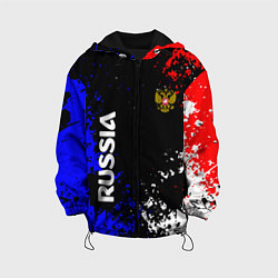 Детская куртка Russia Брызги красок