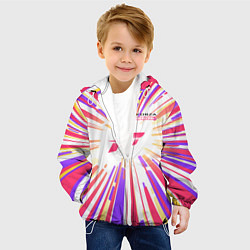 Куртка с капюшоном детская Bright Lines Forza Horizon 5, цвет: 3D-белый — фото 2