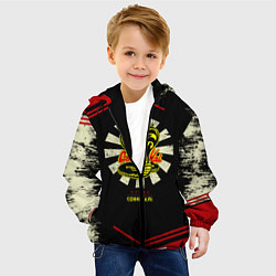 Куртка с капюшоном детская Кобра Кай Сериал Нетфликс Гранж, цвет: 3D-черный — фото 2