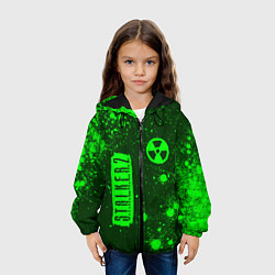 Куртка с капюшоном детская С Т А Л К Е Р 2 Краски, цвет: 3D-черный — фото 2