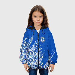 Куртка с капюшоном детская Chelsea челси, цвет: 3D-черный — фото 2