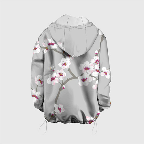 Детская куртка Ранняя весна / 3D-Белый – фото 2