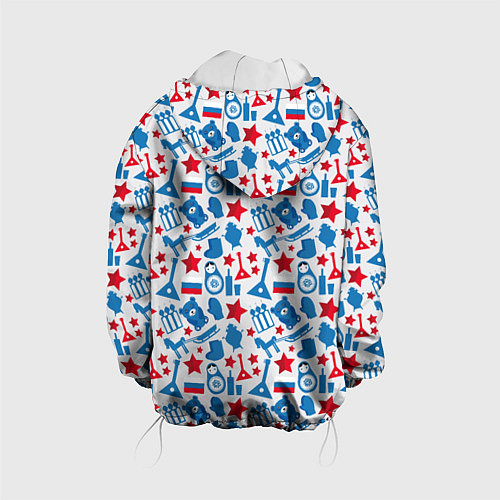 Детская куртка Русский Символизм / 3D-Белый – фото 2