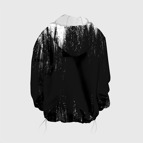 Детская куртка Snake Краски Змея ЧБ / 3D-Белый – фото 2